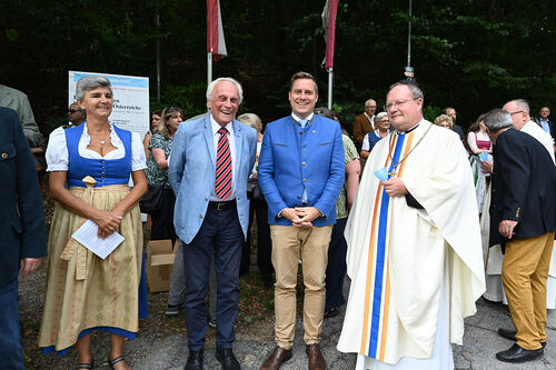 Wallfahrtsmesse in der Lourdesgrotte Maria Gugging